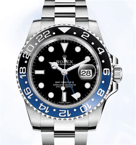 rolex gmt blue black price